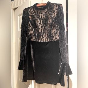 Forever 21 velvet and lace dress. Beautiful, medium